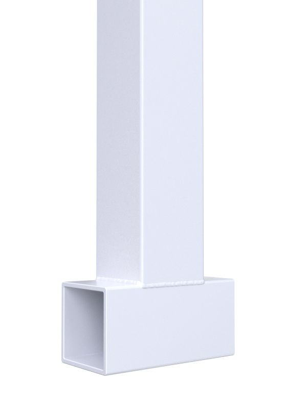 Стойка стационарная со стритбольным щитом из оргстекла и усиленным кольцом  Pioner A13384