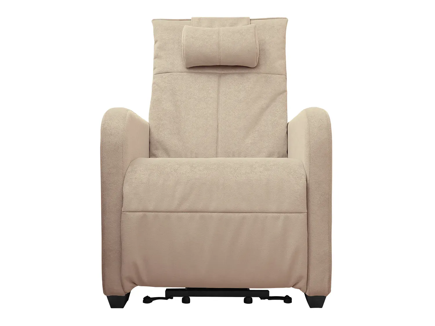 Кресло-реклайнер электрический с подъемом и массажем FUJIMO LIFT CHAIR Ваниль