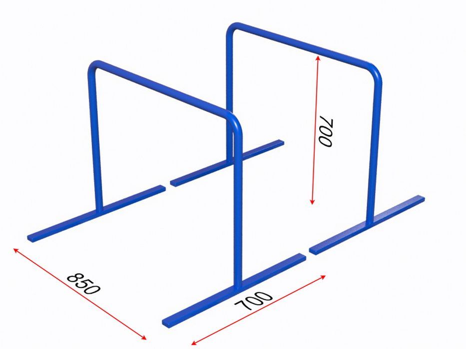 Брусья напольные (хайлетсы)  Pioner A16394