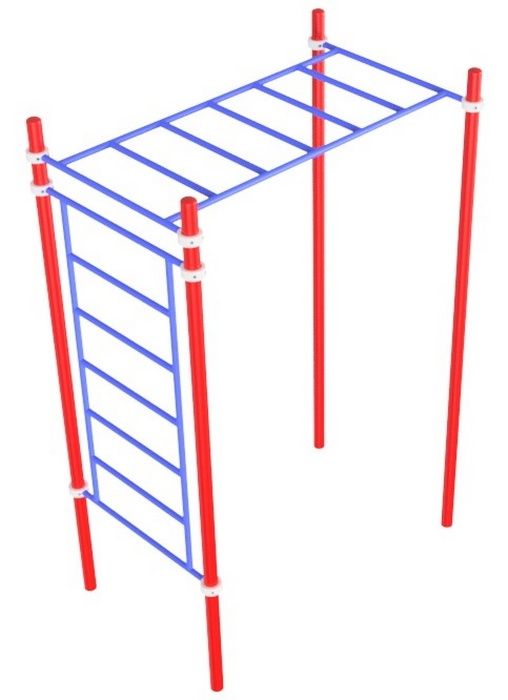Рукоход со шведской стенкой Pioner A16406