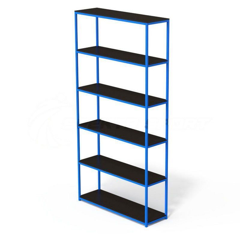 Стеллаж для спортивного инвентаря 6 полок  разборный Pioner A17200