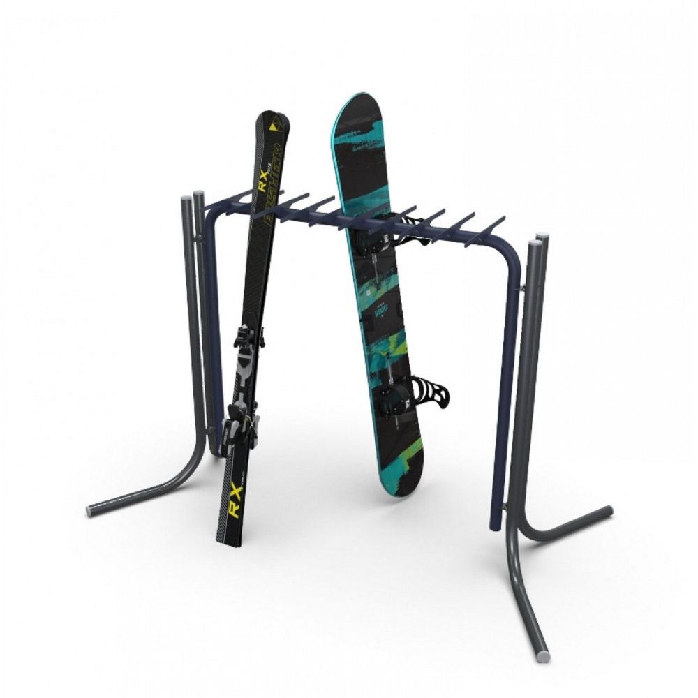 Стойка для размещения инвентаря на улице ГЛ-121 122,5х138,5х90см  GL-121