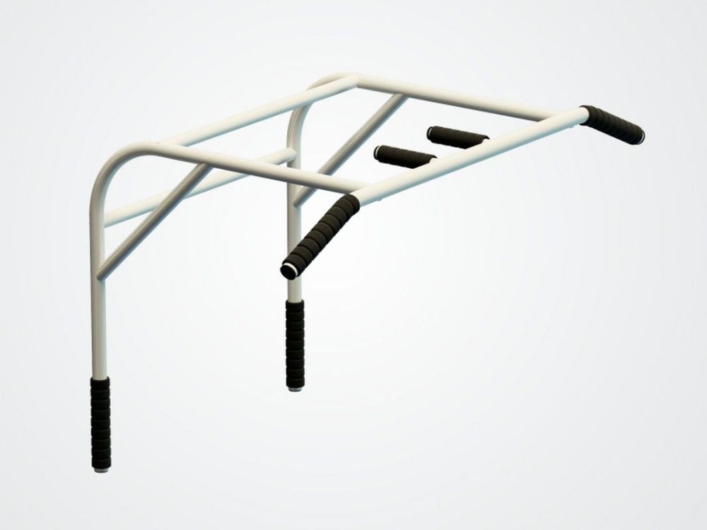 Турник настенный  2 в 1 черный Pioner A17167