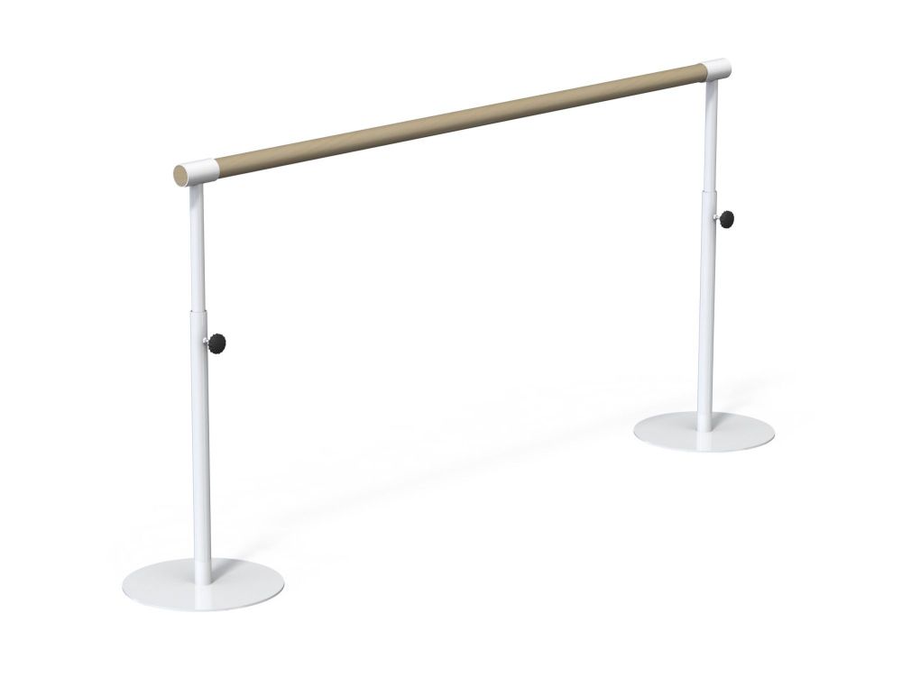 Переносной хореографический станок однорядный регулируемый  Нерж. сталь Pioner A14196