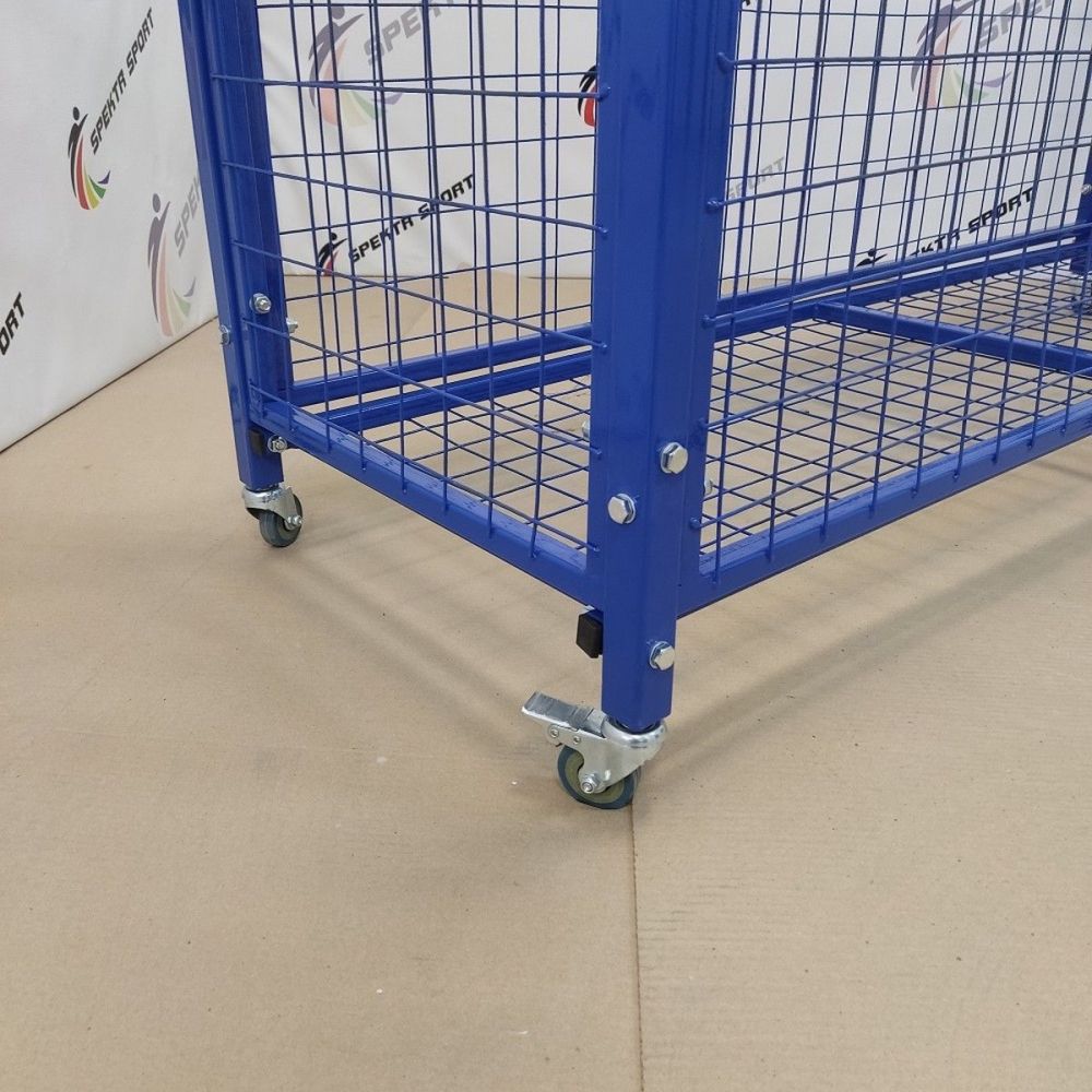 Стеллаж универсальный для хранения спортинвентаря 150x50x160см (разборный)  Pioner A17206