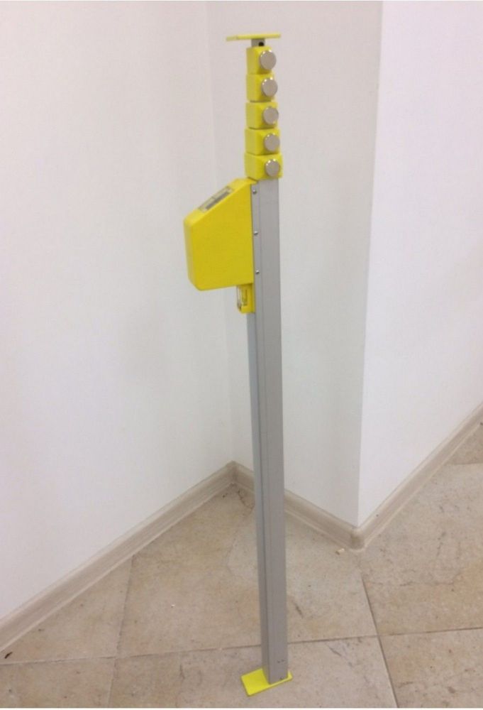 Измеритель высоты установки планки телескопический  Pioner A15316