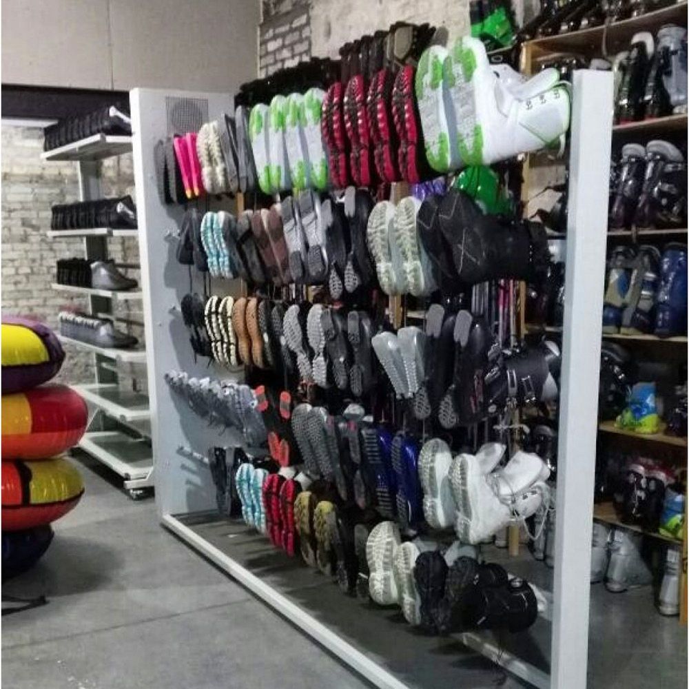 Сушильный стеллаж СЛ2 - Премиум для обуви, односторонний 199х247х67см  SLP-35