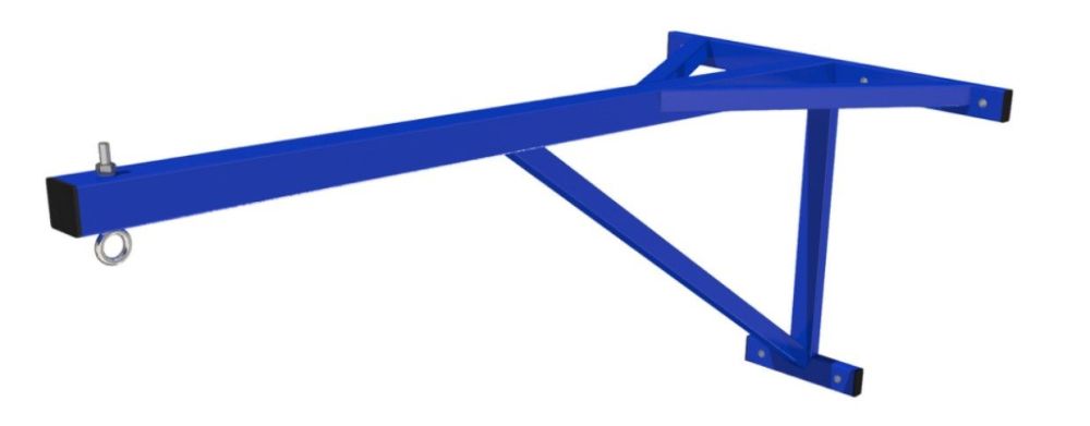 Консоль для подвесного снаряда (для 1-го предмета) усиленная вынос 1500мм  Pioner A15354