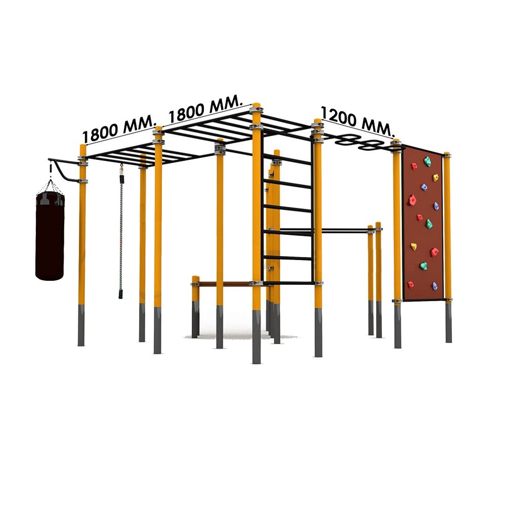 Комплекс для занятий Воркаут Pioner A16642