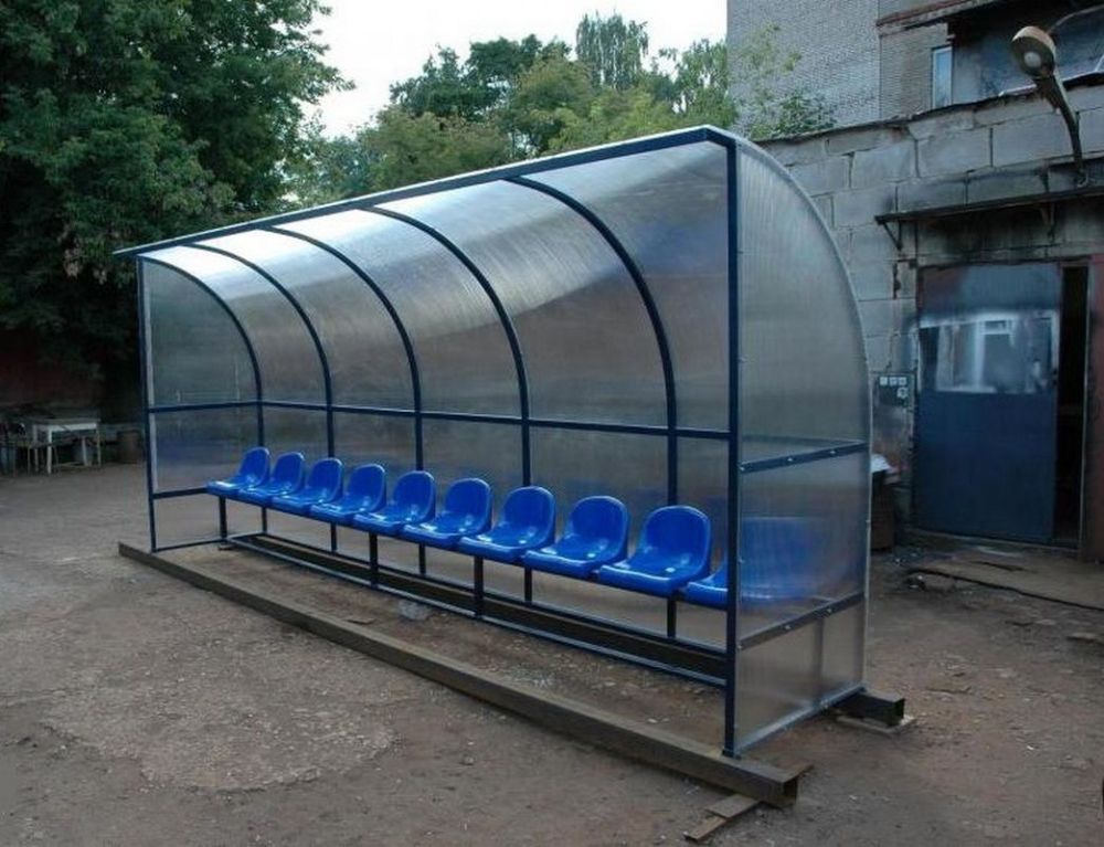 Скамья для запасных игроков / тренеров / судей (на 10 мест)  Pioner A13584