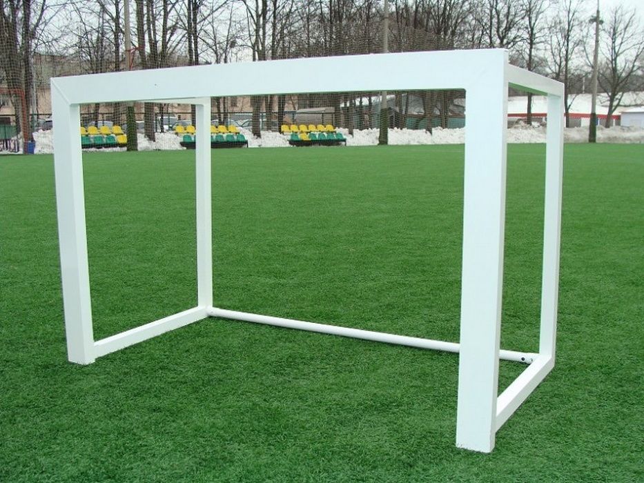 Ворота футбольные алюм. цельные 1.2 х 0.8м, профиль 80 х 40 мм (1 шт)  Pioner A14913