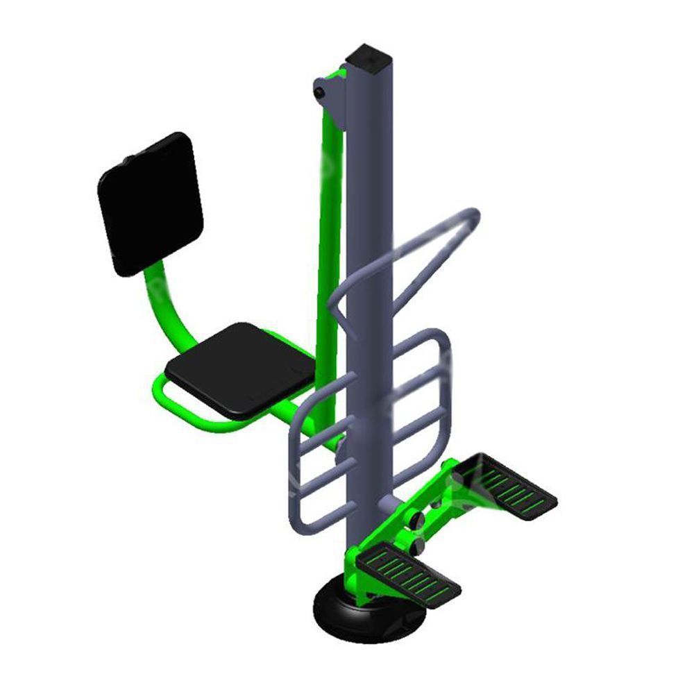 Уличный тренажер взрослый Жим ногами + Степ для двоих Pioner A16981