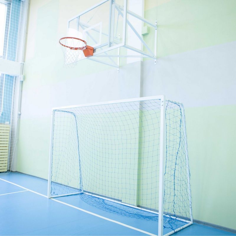 Ворота для мини-футбола, гандбола (без сетки) профиль 80х80 мм шт Pioner A14696