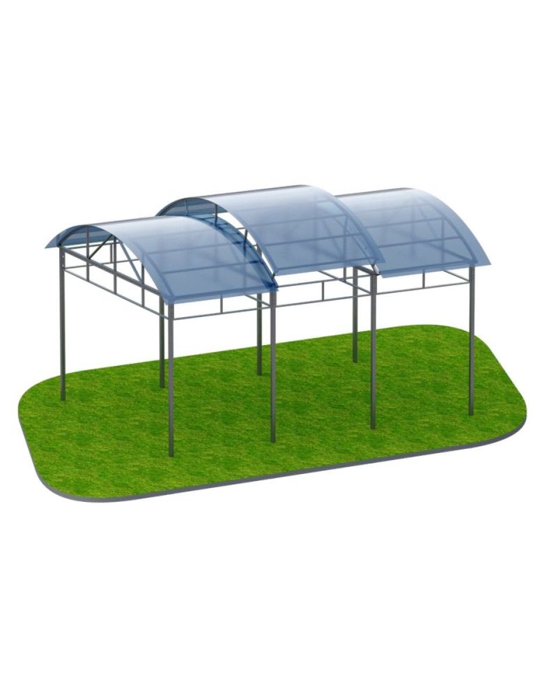 Теневой навес на 10 тренажеров  Pioner A10198