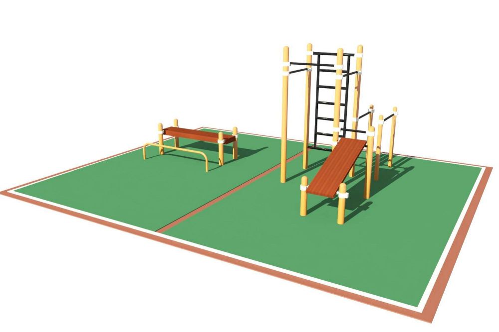 Площадка Workout SP Домашняя  Pioner A16742