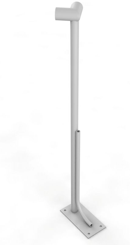 Однорядный напольный угловой кронштейн  Pioner A13714