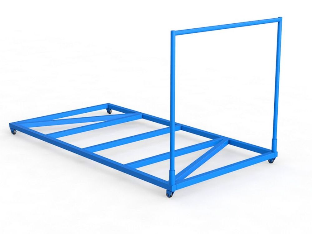 Тележка для перевозки матов  Pioner A13817