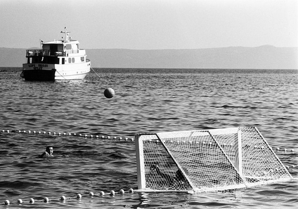 Сетка для ватерпольных ворот нить 2,5мм, 90х300х80 cм, 2шт, белый Pioner A15224