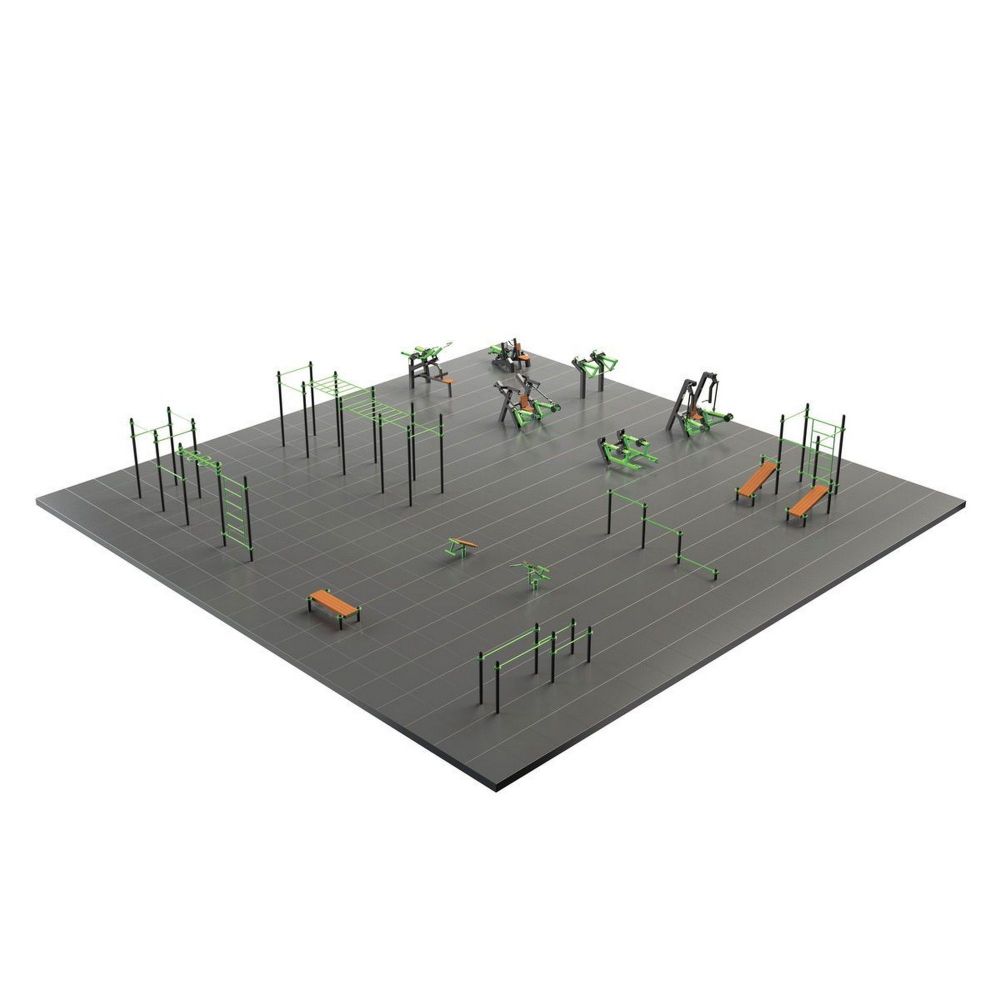 Спортивная площадка 400 кв.м  Pioner A17532