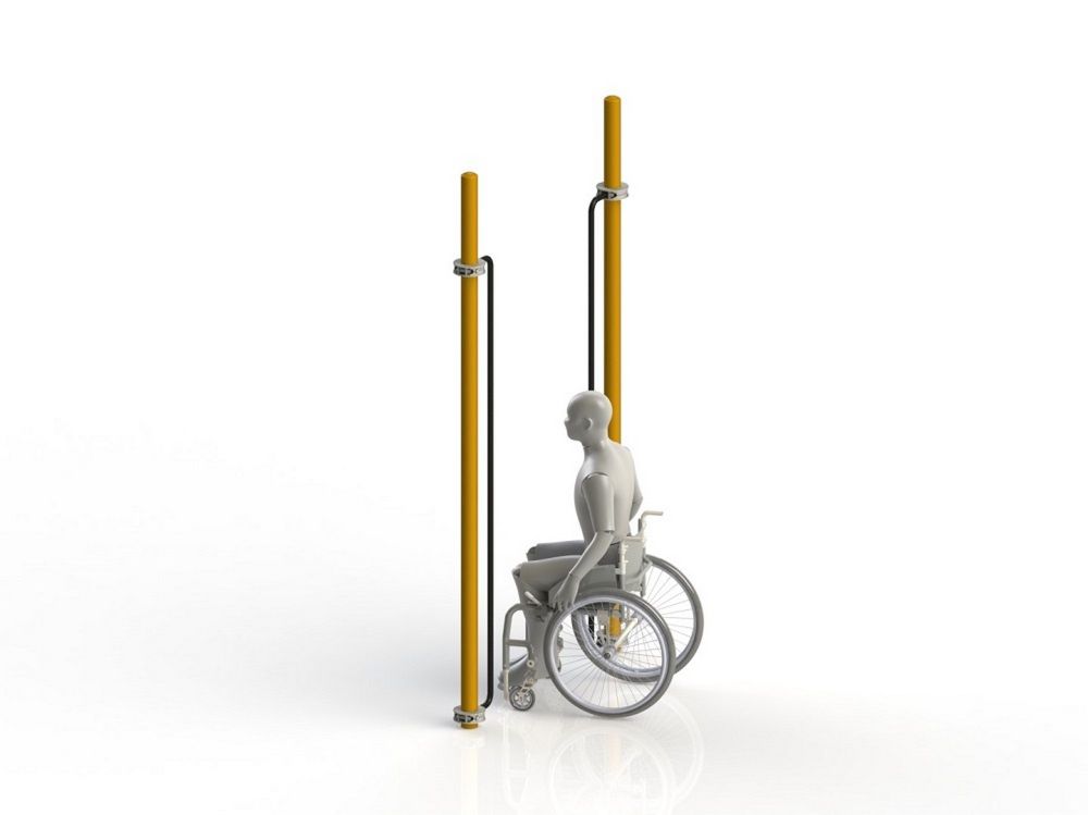 Вспомогательные поручни параворкаут  Pioner A11796