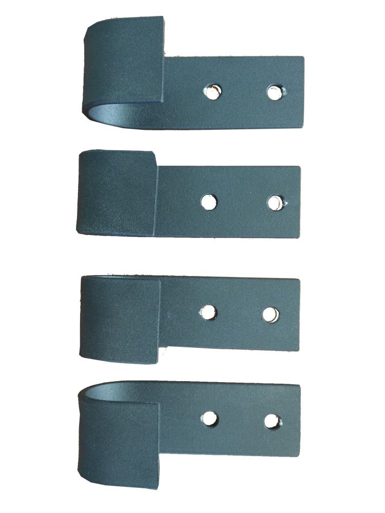 Крюки подвесные для турника (к-кт. 4 шт)  черный Pioner A16552