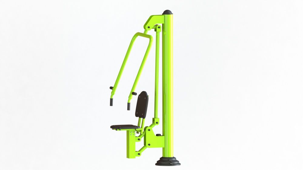 Уличный тренажер взрослый Жим от груди для одного Pioner A17001