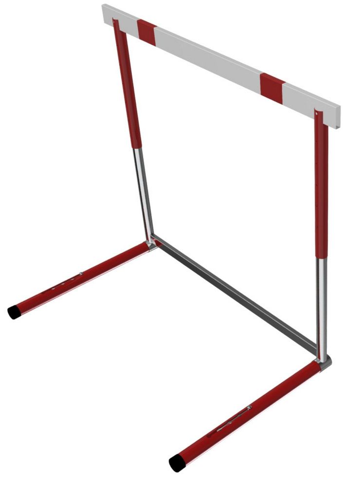 Барьер легкоатлетический с противовесом соревновательный 5 уровней  Pioner A15101