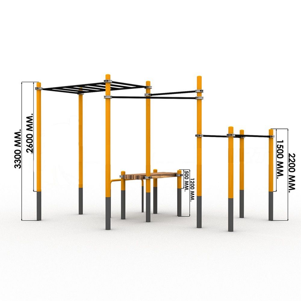Комплекс для занятий Воркаут  Pioner A16626