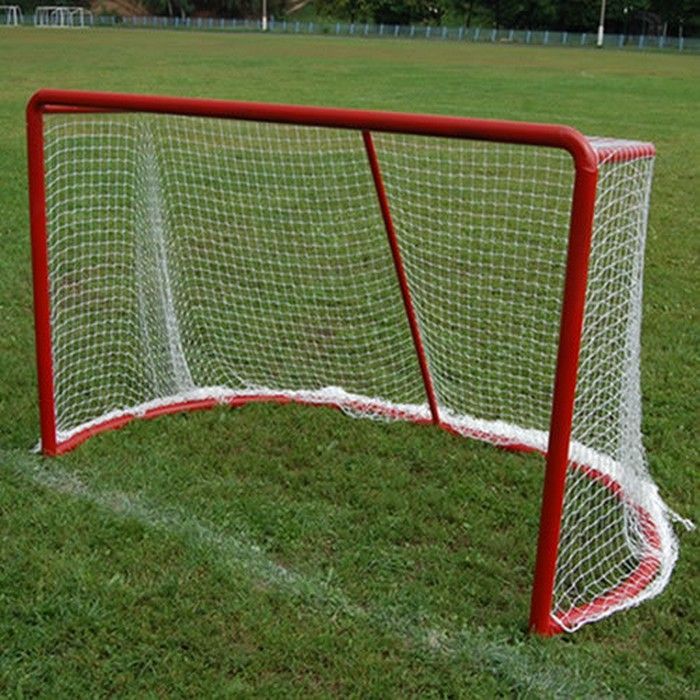 Ворота хоккейные игровые (задник круглый) 183х122 см (пара)  Pioner A12548