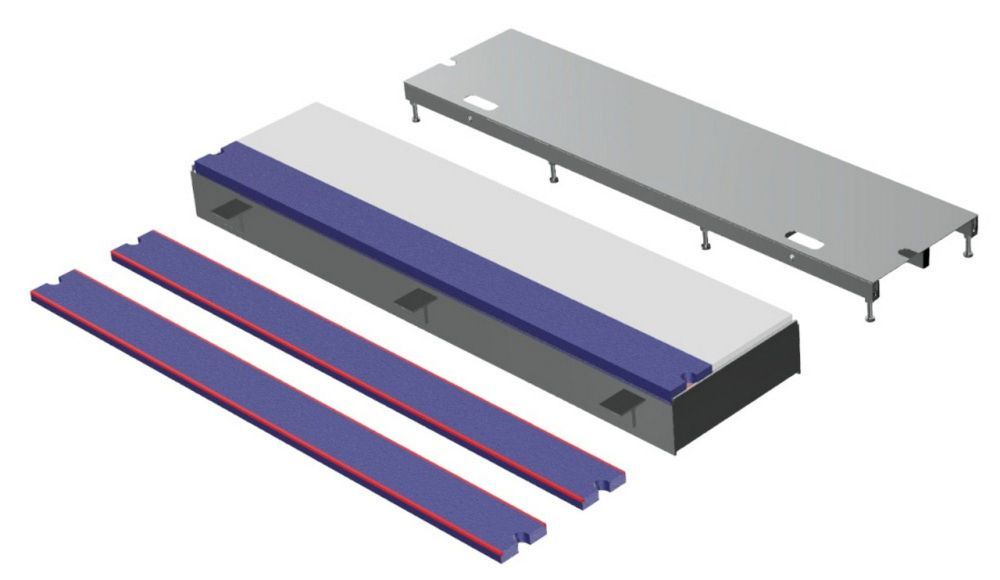 Брусок отталкивания для прыжков в длину соревновательный  Pioner A15168