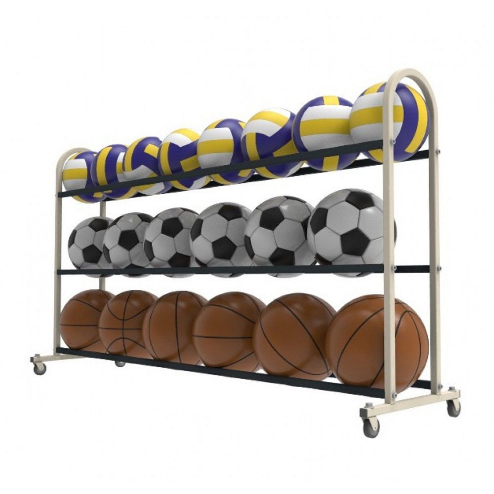 Тележка для мячей, передвижная 90х150х40см  TM-18