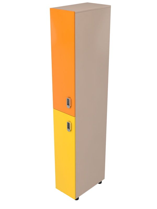 Шкаф для раздевалки ЛДСП 200х50х30(см)  Pioner A16314