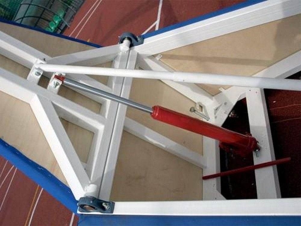 Стойка для баскетбола мобильная складная, игровая, вынос 1,6 м  Pioner A10063