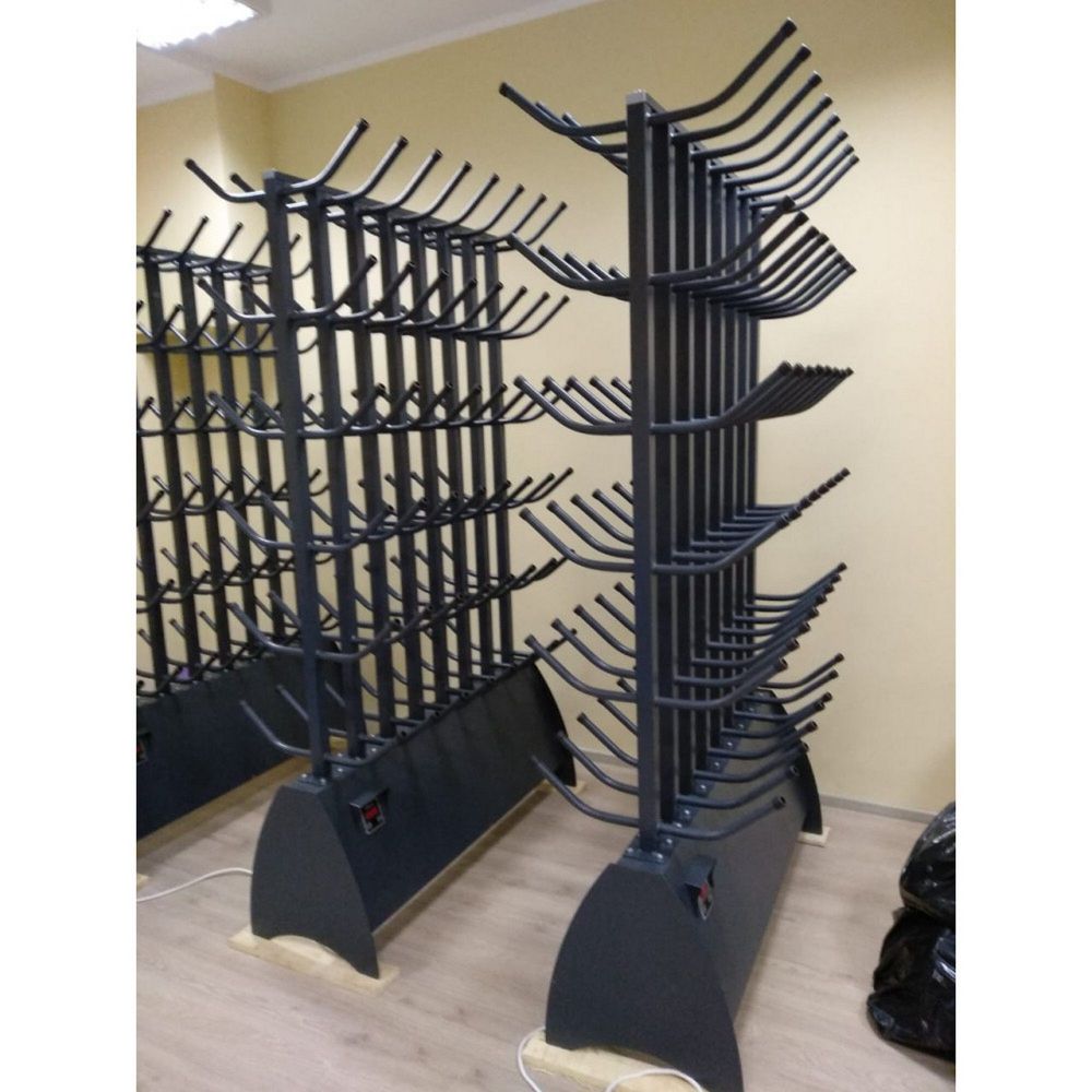 Сушильный стеллаж СЛ1 - Стандарт для обуви, двухсторонний 220х125х51см  SLSD-48