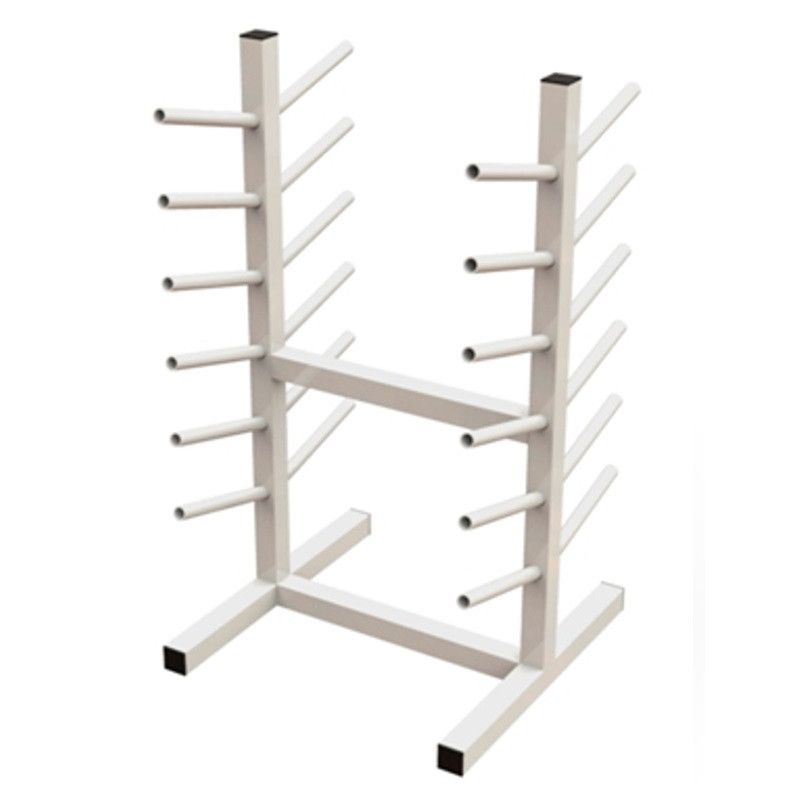 Стойка для бодибаров и грифов  6 уровней двухсторонняя цельносварная Pioner A12266