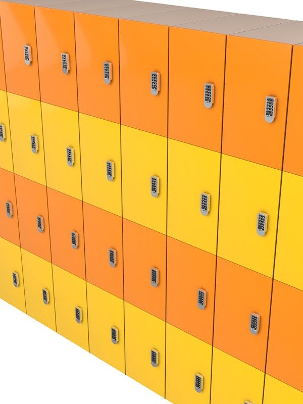 Шкаф c покрытием HPL  Pioner A16313