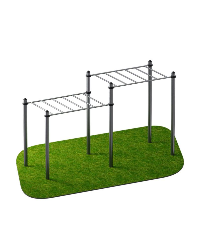 Рукоход двойной разноуровневый   Pioner A15679