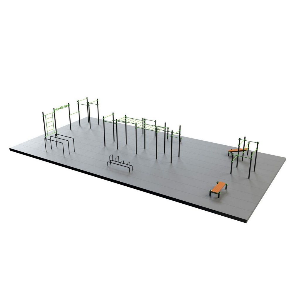 Спортивная площадка 200 кв.м  Pioner A17459