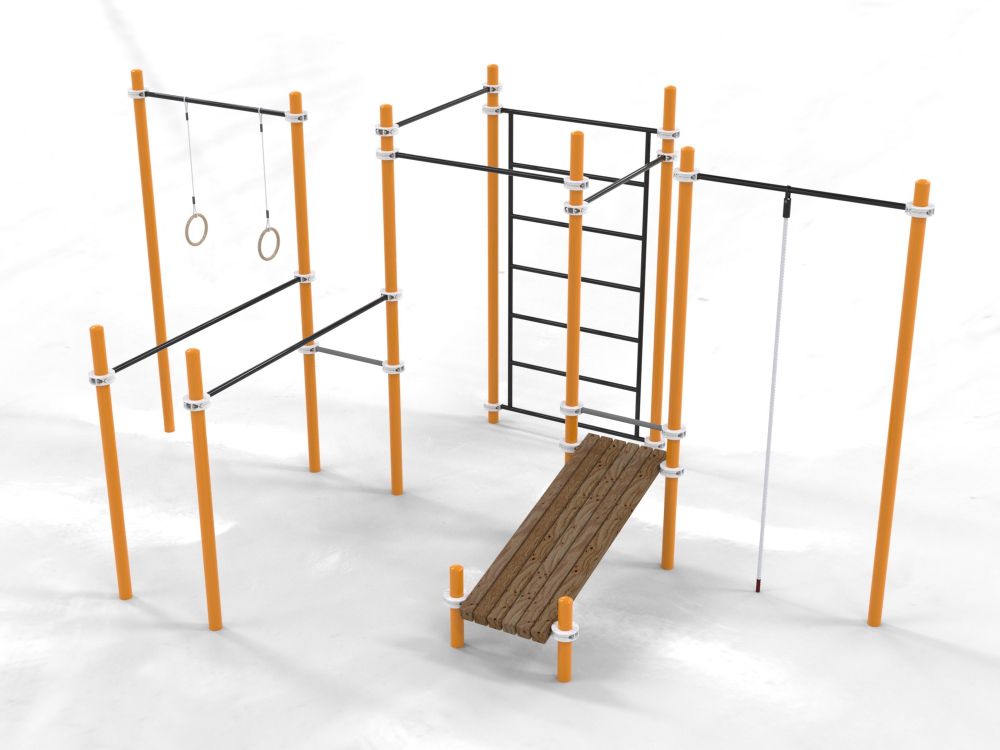 Комплекс для занятий Воркаут Pioner A16891