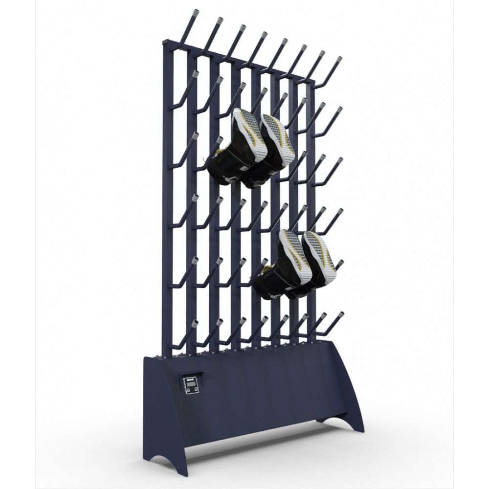 Сушильный стеллаж СЛ1 - Стандарт для обуви, односторонний 220х125х38см SLS-24