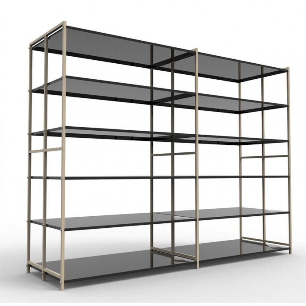 Универсальный стеллаж открытого типа, двухсторонний 190х250х70см  USD-2500