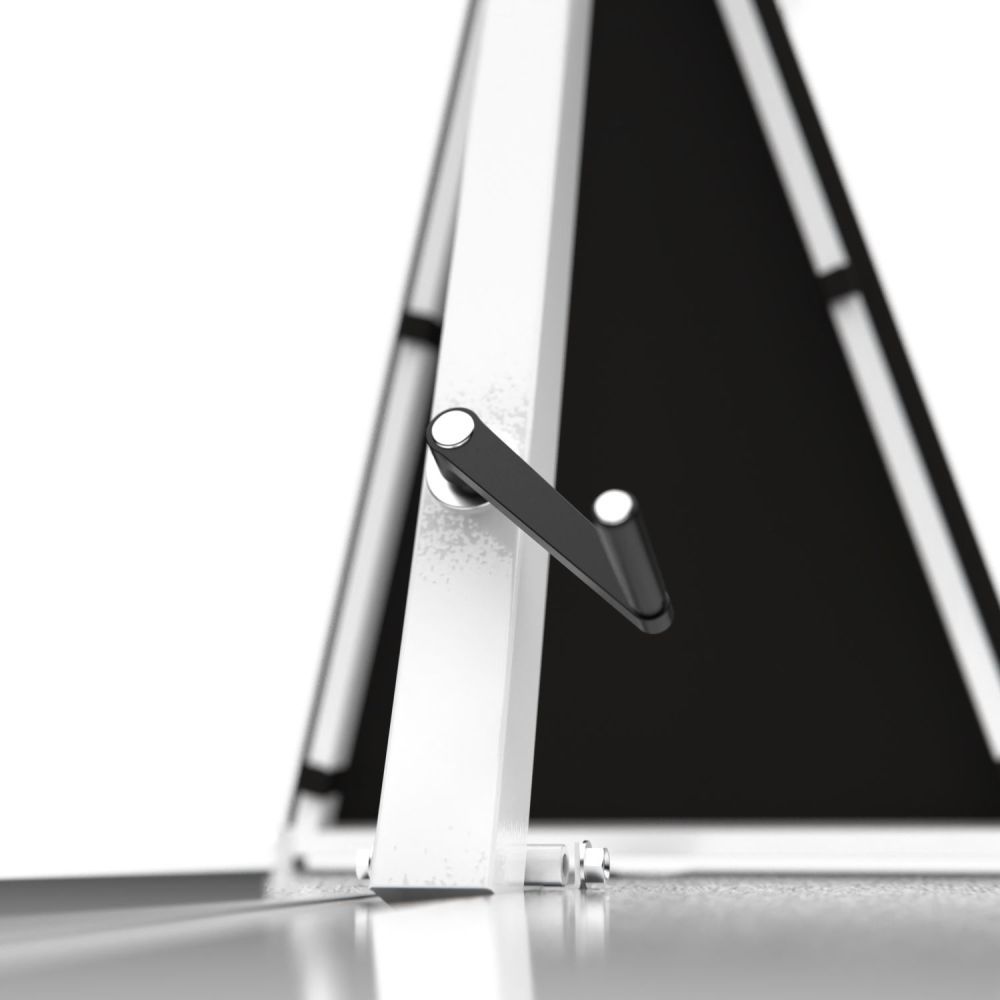 Баскетбольная мобильная стойка DFC STAND50SG 127X80CM поликарбонат (3кор)