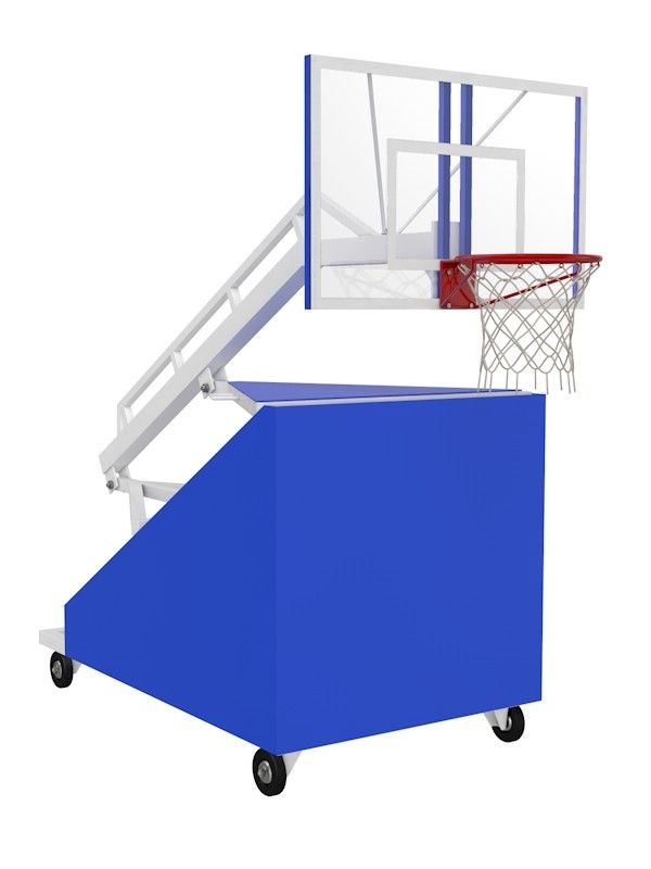 Стойка баскетбольная мобильная складная массовая вынос 325 см Pioner A13468