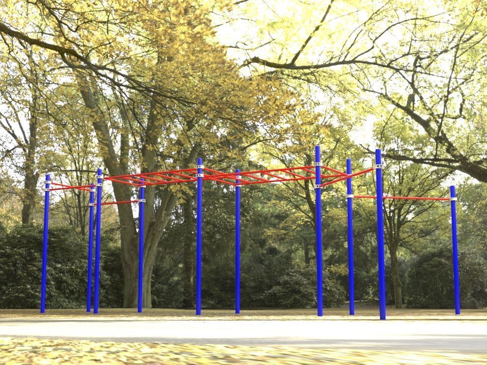 Комплекс для занятий Воркаут Pioner A16899