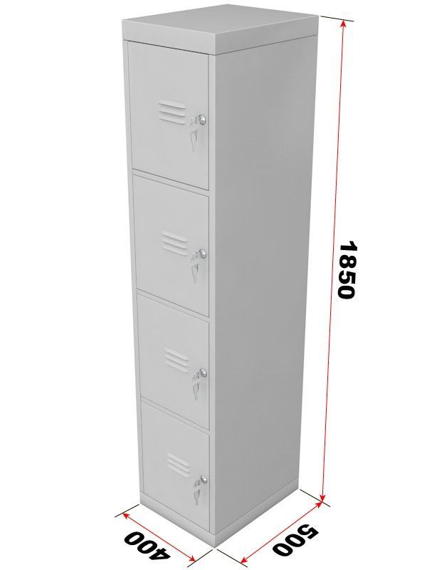 Шкаф для раздевалок металлический  Pioner A16296