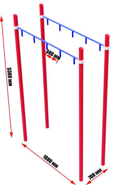 Рукоход Молоток  Pioner A16423