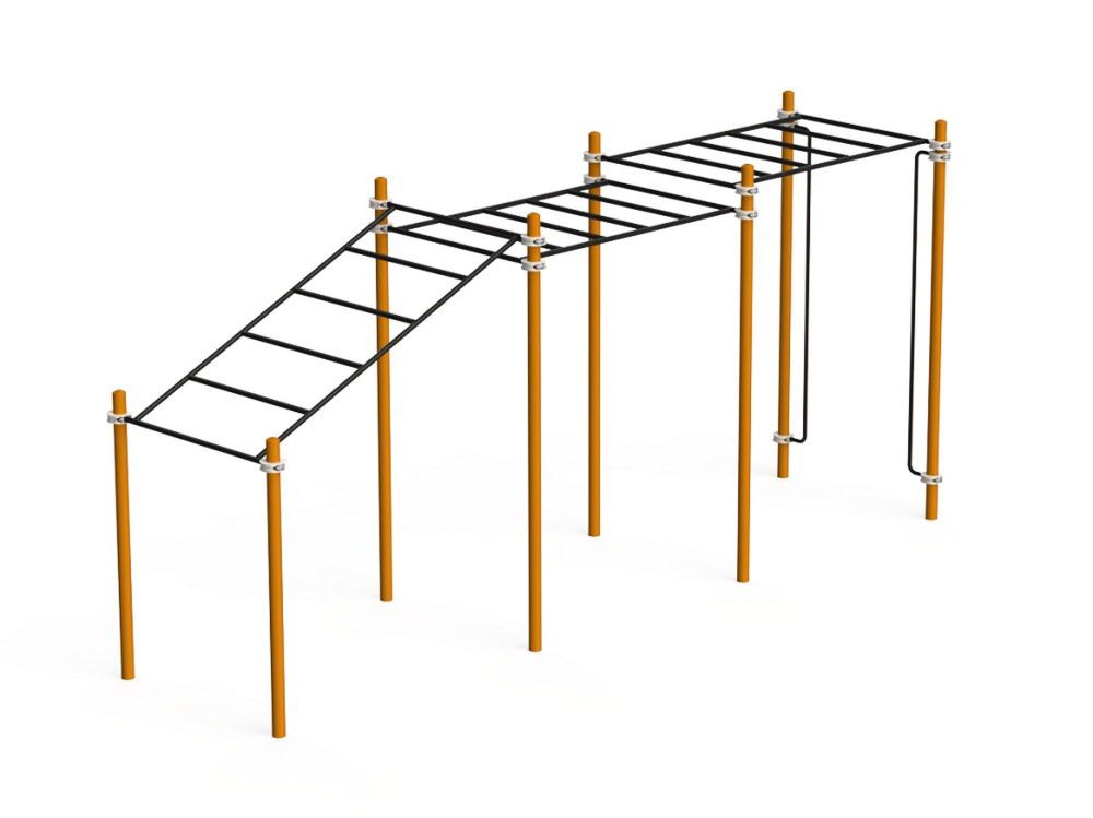 Рукоход Воркаут с изменением высоты  Pioner A17278