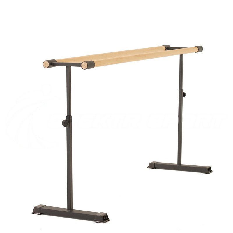 Переносной хореографический станок регулируемый  Дубль Опоры - нерж. сталь, Поручни - нерж. сталь Pioner A14214