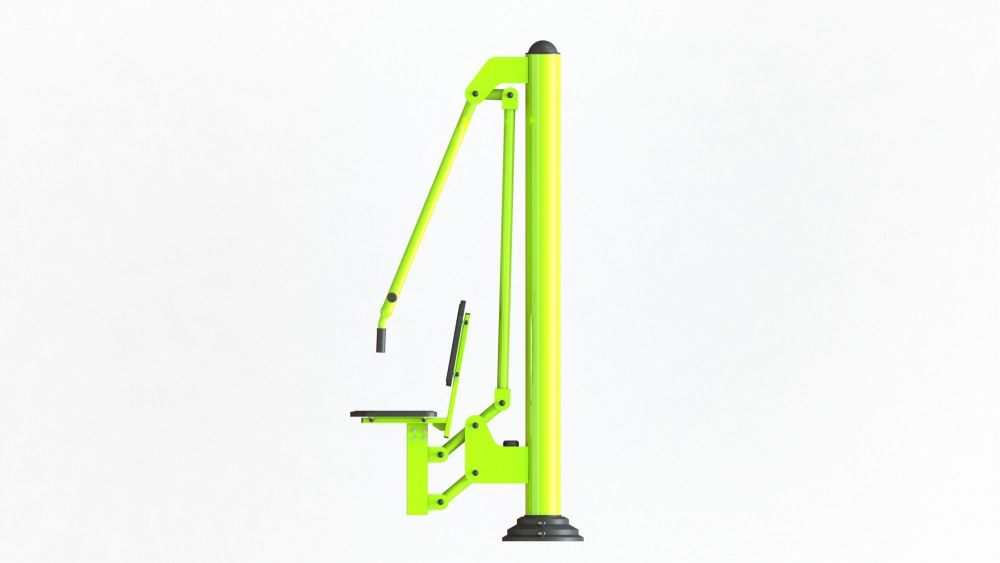 Уличный тренажер взрослый Жим от груди для одного Pioner A17001