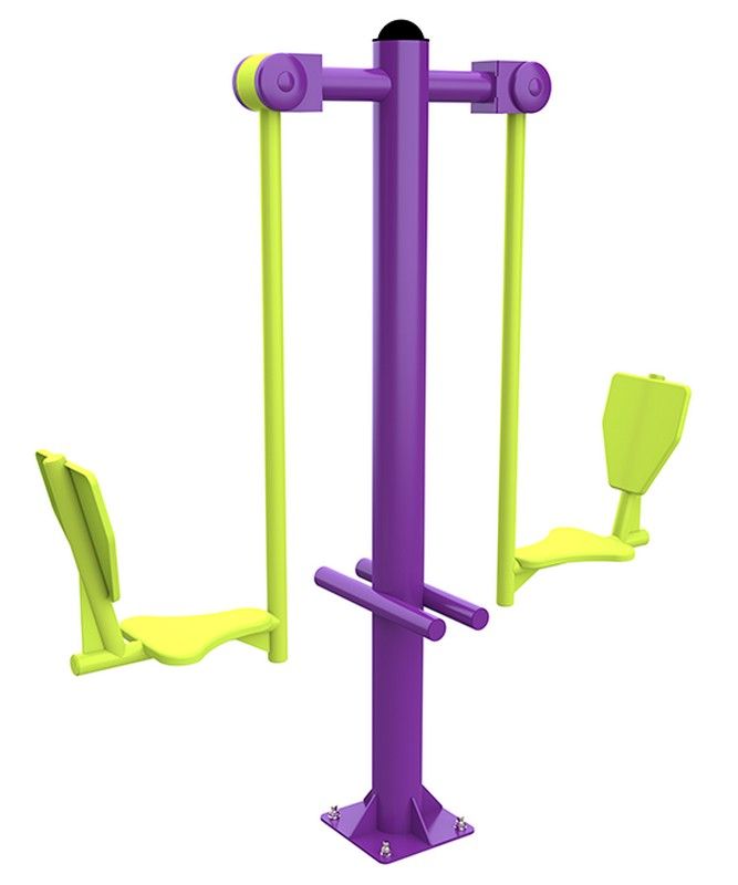 Тренажер уличный Жим ногами (двусторонний)  Pioner A17646